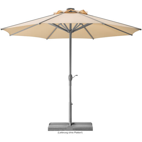 Schneider Sonnenschirm Rooftop natur Ø 350 cm Marktschirm