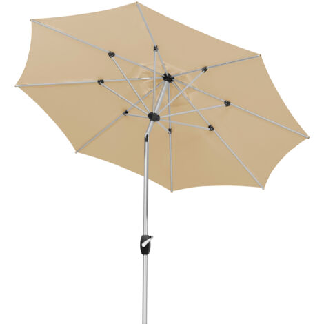 Schneider Sonnenschirm Venedig natur Ø 270 cm Marktschirm
