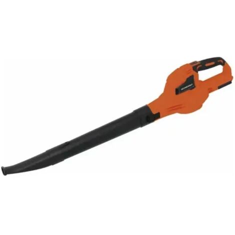Schneider – Souffleur à batterie 20 V 242 m3/h – Débit air puissant – Poignée ergonomique bi-matière – Tube démontable pour rangement facile