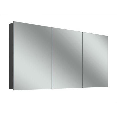 Schneider STYLE TW LED-Lichtspiegelschrank, 3 gleichgrosse Türen,