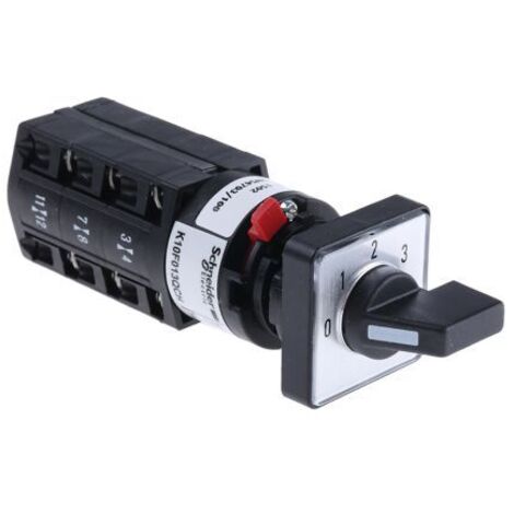 Schneider Telemecanique K10F013QCH - S…LECTEUR à GRADINS à Came 2 P‘LES 45° 10 A FIXATION DIAM16 OU 22 MM
