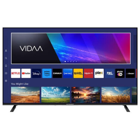 SCHNEIDER Téléviseur Led 55 pouces UHD 4K - GMS55A2