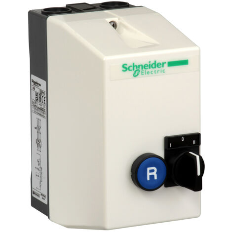 Schneider Tesys Le1d12v7a09 - Démarreur En Coffret 380v 12a Pour Moteur Triphasé 5,5kw Max