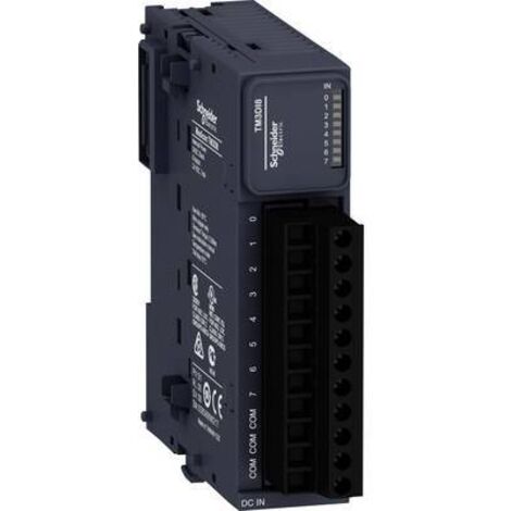 Schneider TM3DI8 Module E/S pour automate TM3 pour Modicon M221, Modicon M241, Modicon M251