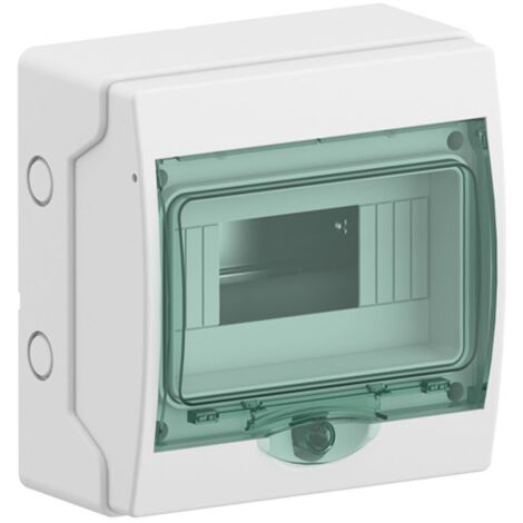 Schneider Wandverteiler 8 Module IP65 transparente Tür 10314