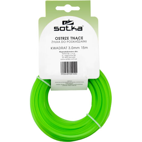 Schneidklinge 3,0 mm Vierkant 15m