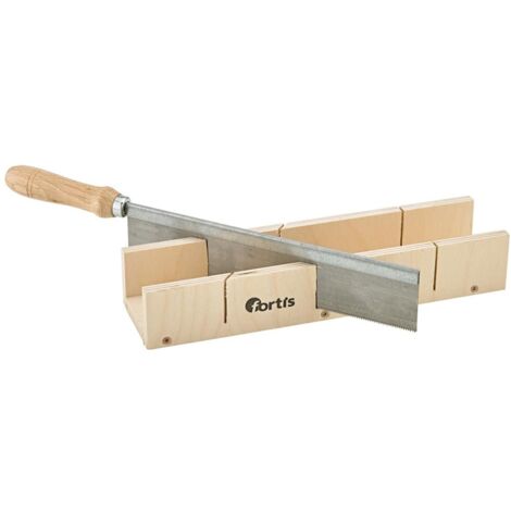 Schneidlade mit Feinsäge 300x57x40mm FORTIS