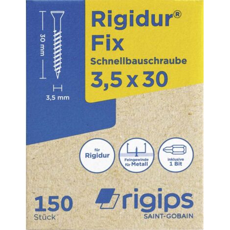 Schnellbauschrauben 3,5 x 30mm Gipsplatten & Estrichelemente