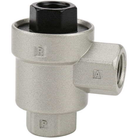 Schnellregelventil für den Luftdurchsatz aus Aluminiumlegierung, G1/4-Gewindeanschluss für Abgasanlage