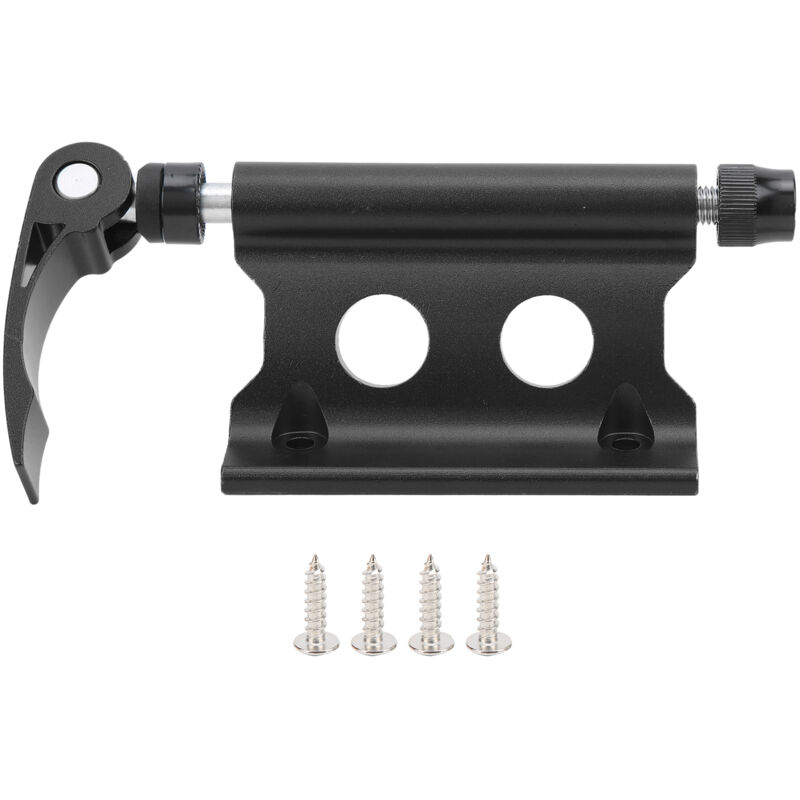 Image of Schnellspann-Fahrradgabelstütze, Vorderradgabelblock, Festklemme, Gepäckträger/Radträger, Schwarz