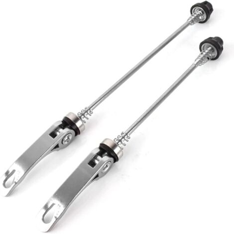 Schnellspanner-Set für Fahrrad-Vorderrad-Schnellspanner und Hinterradnabe für Rennräder, Mountainbikes und Mountainbikes