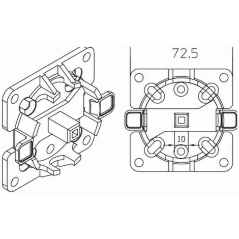 Schnellstütze Mo Max 30Nm CAME 001YM0114