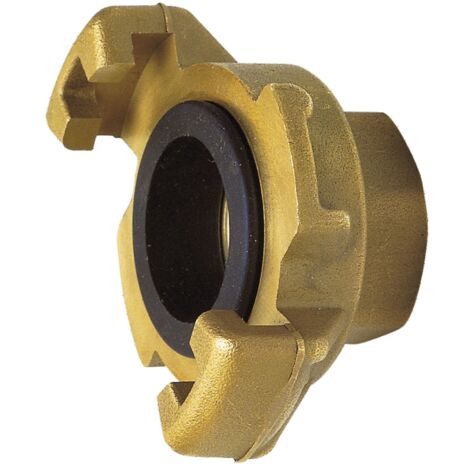 Schnellverbinder aus Messing 41 mm – NBR-Dichtung – Innengewinde BSP 20x27