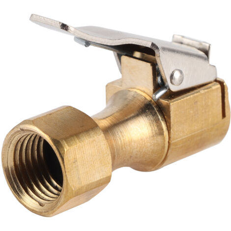 Schnellverschluss-Clip-On-Aufblasverbinder für Auto- und Motorradreifen, Luftpumpenadapter.