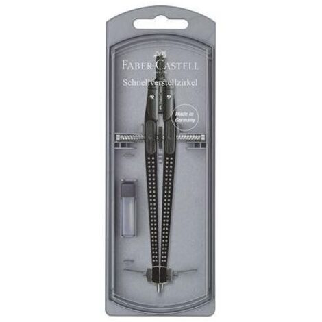 Schnellverst.Zirkel Grip schw.