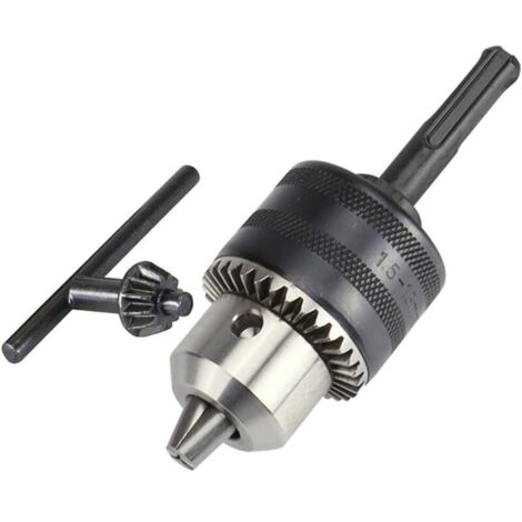 Schnellwechsel-Bohrfutteradapter 1,5–13 mm mit SDS-Plus-Schaft für Schlagbohrmaschinen-Umrüstwerkzeug, 1/2–20 UNF Gewindebohrer