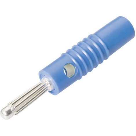 Schnepp S 4004 S Spina di test Spina dritta Ø perno: 4 mm Blu 1 pz.