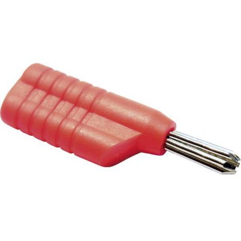 Schnepp S 4041 S Spina di test Spina dritta Ø perno: 4 mm Rosso 1 pz.