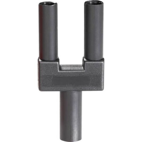 Schnepp SI-FK 19/4 mB sw Spina di sicurezza cortocircuito Nero Ø perno: 4 mm Distanza tra pin: 19 mm 1 pz.