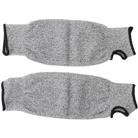 Schnittfeste Armstulpen HPPE-Sicherheitsarmschutz für Gartenarbeit, Holzschnitzerei, 36 cm