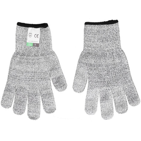 Schnittfeste Handschuhe zum Kochen, Austernentfetten und Holzschnitzen – verschleißfest (Größe XL)