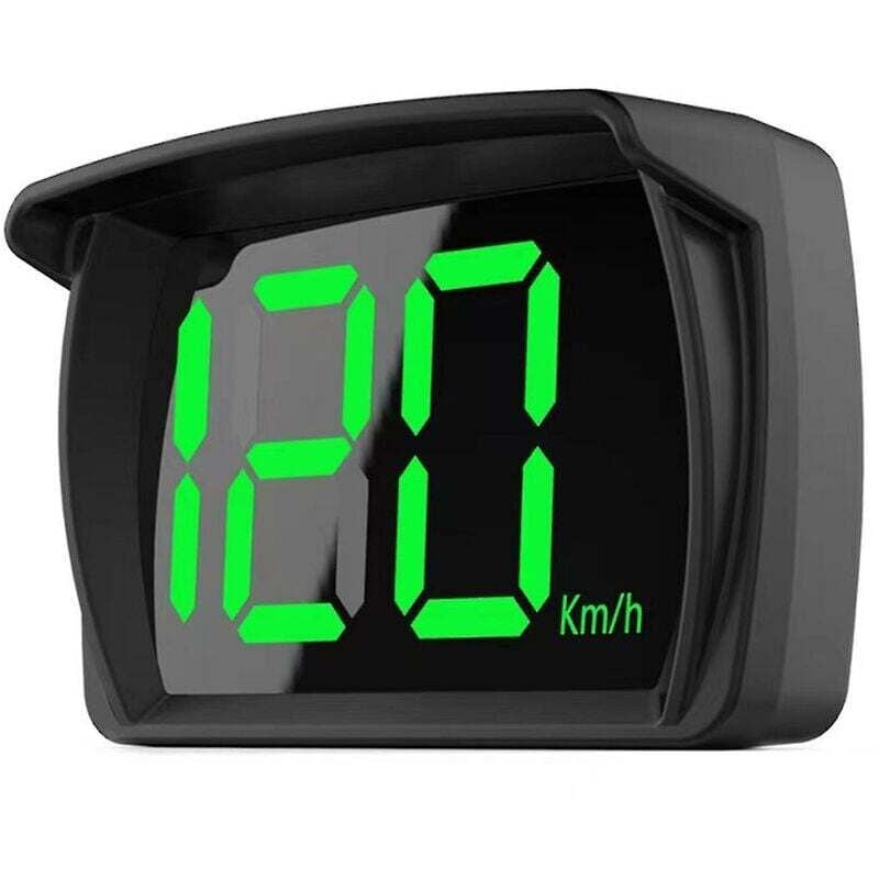 Image of KZQ - Digital Auto hud gps Head Up Tachometer Kmh Anzeige Kompass Überdrehzahl Alarm