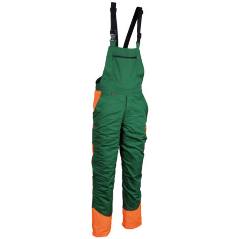 Schnittschutz-Latzhose Forsthose Klasse1 XXL