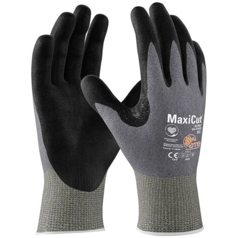 Schnittschutzhandschuhe MaxiCut® Ultra™ 44-4745D Größe 9 hellgrau/schwarz EN 388 PSA-Kategorie II