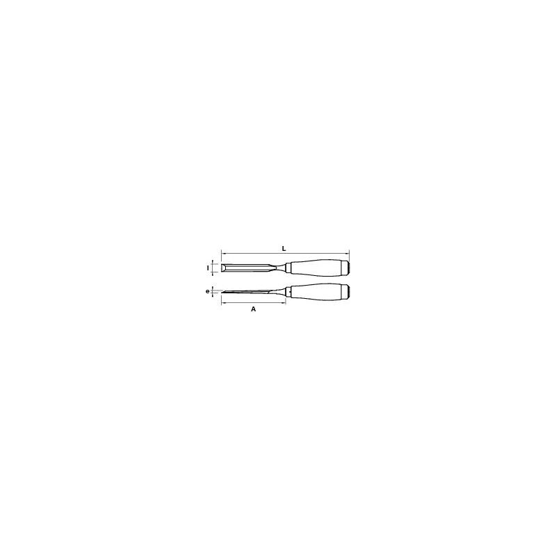 Image of Mob Outillage - schnitzmeissel mit holzgriff 25 mobs - 7020250201