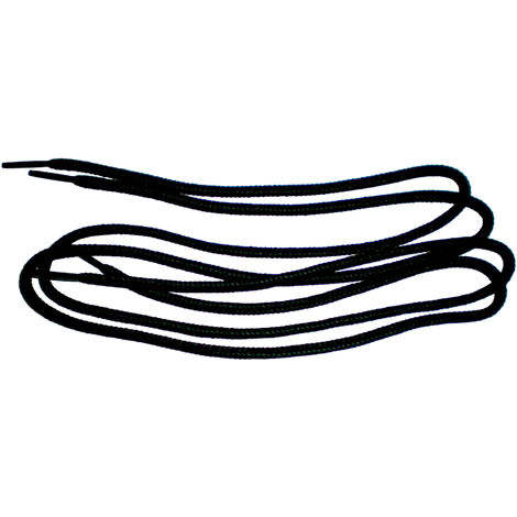 Schnürsenkel NOMEX, flammhemmend, nicht brennend, schwarz, 90 cm lang