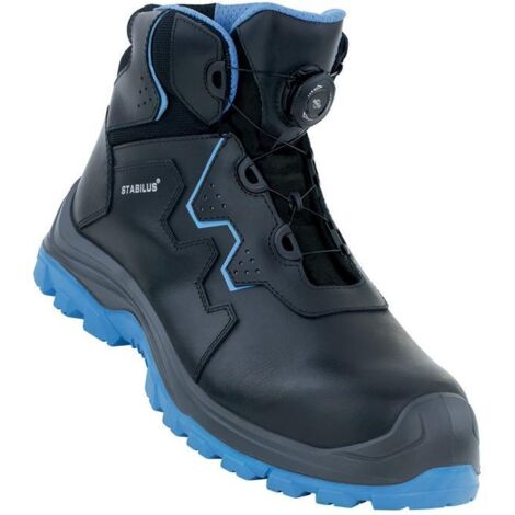 Schnürstiefel ALEX MID BLUE TWIST, S3s, Gr. 42
