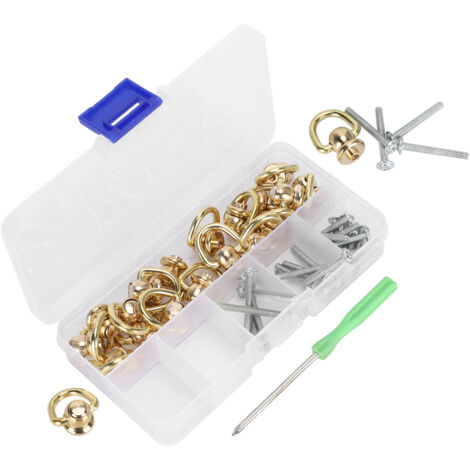 Schnullerförmige Knöpfe mit D-Ring für DIY-Dekorationen und Hardware-Zubehör