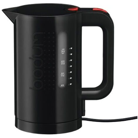 Schnurloser wasserkocher 1l 1300w schwarz - Bodum - 11452-01EURO