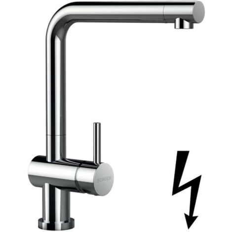 SCHOCK Epos - Spültischarmatur, klappbar für Vorfenstermontage, Chrom 540008CHR