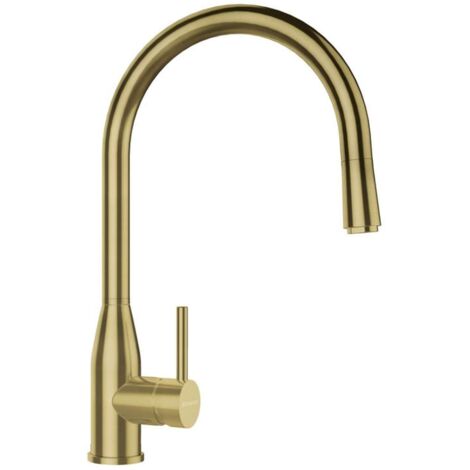 SCHOCK Kavus - Spültischarmatur mit ausziehbarem Auslauf,  white gold 559120WGO