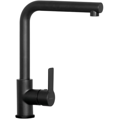 SCHOCK  Miscelatore Aquatown con Canna Alta a Ponte, Colore Nero Assoluto, h320mm