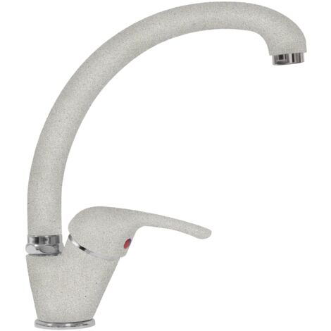 SCHOCK  Miscelatore Omega Alto, Monocomando Canna Conica, Colore New Aluminia, h250mm