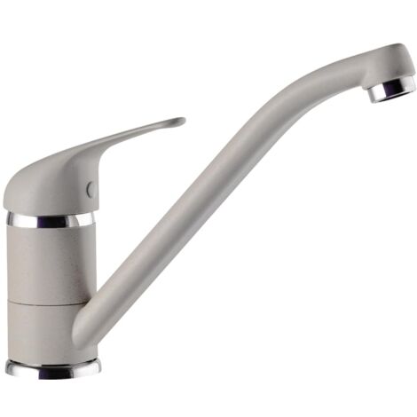 SCHOCK Miscelatore Omega Monocomando con Bocca Girevole, Colore New Aluminia, h140