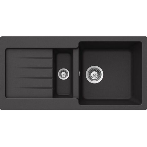 Schock Typd150Sagne, Lavello Typos D-150S Nero