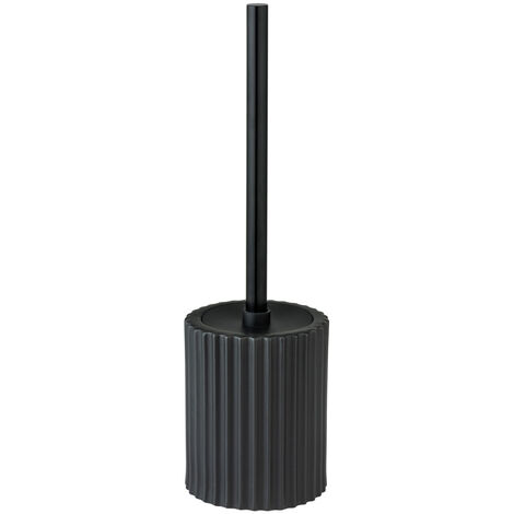 Schöner Wohnen Edelstahl WC-Garnitur Set Soliera Bürste Stiel Toilette Bad
