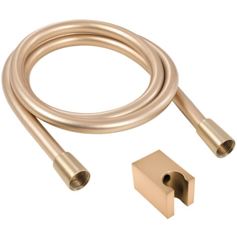 SCHÖNER WOHNEN-Kollektion Brauseschlauch TESKO, Duschschlauch 1,75 m, Schlauch knickfest für Duschkopf, Mattgold