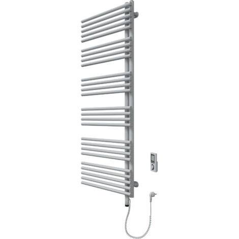 SCHÖNER WOHNEN-Kollektion Design-Heizkörper CELIA inklusive Heizstab 5 und Befüllung, 151 x 60 cm, Weiß, Version Rechts