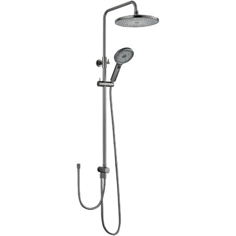 SCHÖNER WOHNEN-Kollektion Duschsystem BIELLA, Duschstange mit Regendusche, Industrial