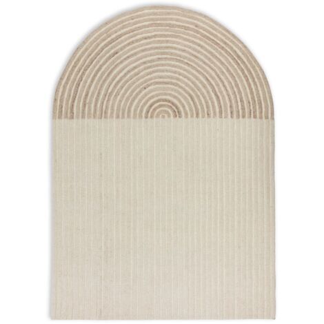 SCHÖNER WOHNEN Tapis «Jaylin» naturel 160x230 cm avec sous-tapis