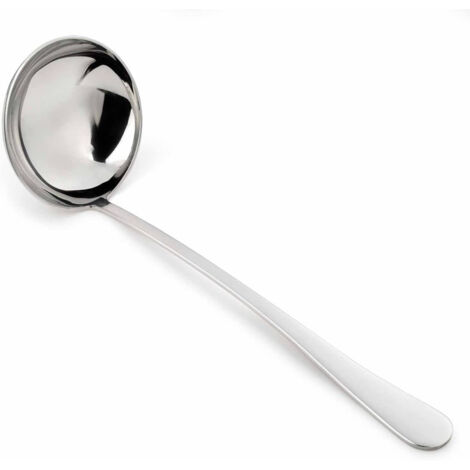 Schöpflöffel de Soup Arcos Serie Lissabon - Monoblock Schöpflöffel de una Stück aus Edelstahl 18/10 und 280 mm - Farbe Silber (Silber).
