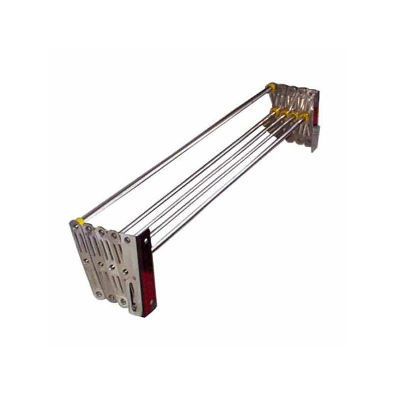 Séchoir accordéon cm 100 en acier inoxydable