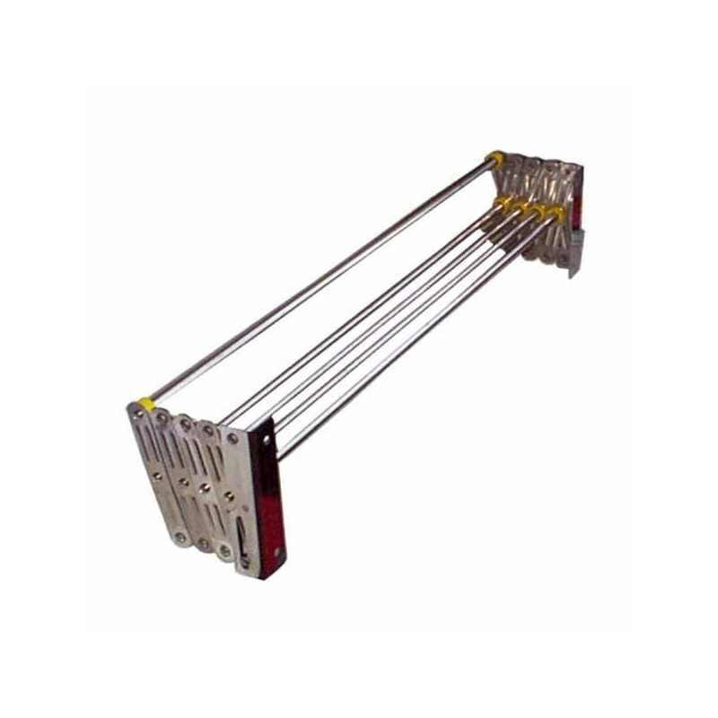 Séchoir accordéon cm 60 en acier inoxydable