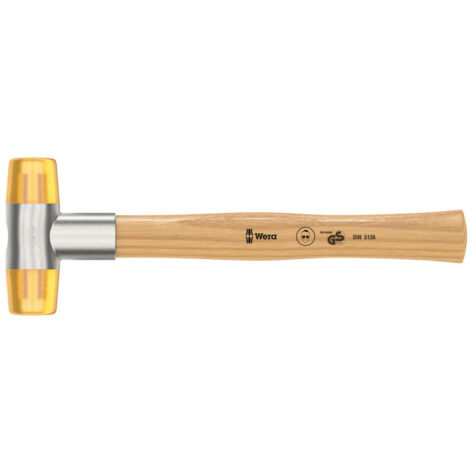 Schonhämmer mit Köpfen aus Cellidor hart 33 mm