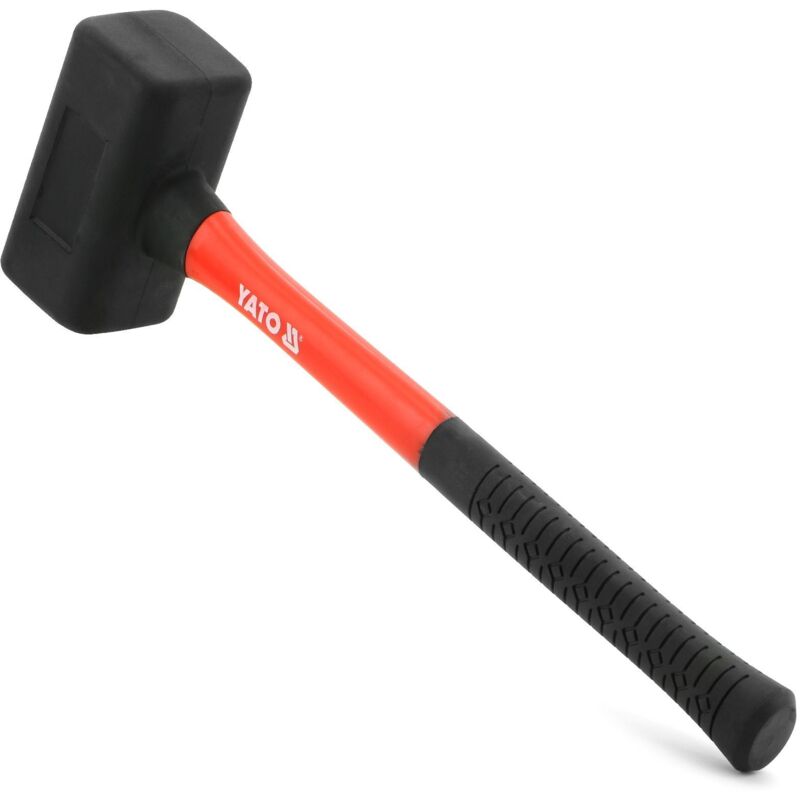 Gummihammer, Rebellionslos 2,4 Kg, Fiberglasschaft / Yt-46270 / Yato
