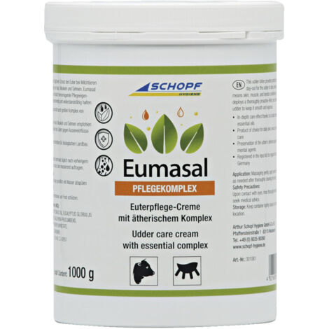 Schopf Eumasal - Euterpflegecreme mit ätherischem Komplex, 1 kg